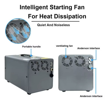 Портативная электростанция 1000W/1200Wh 100 Ah Smart Sine Wave T1000 Портативная электростанция 1000W/1200Wh 100 Ah Smart Sine Wave T1000